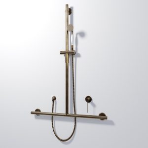 AMORE SHOWER COLUMN & SUPPORT RAIL
